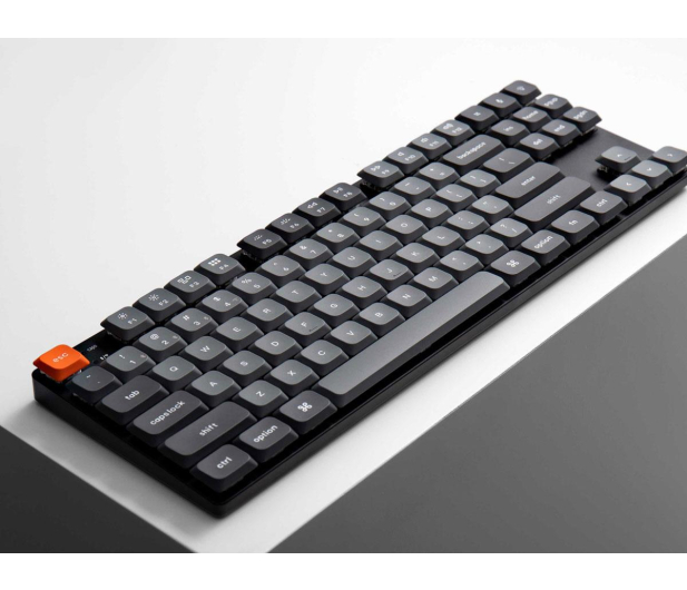 Keychron K1Max H1 LowProfile Gateron Mechanical Red RGB HotSwap TKL - 1507473 - zdjęcie 6